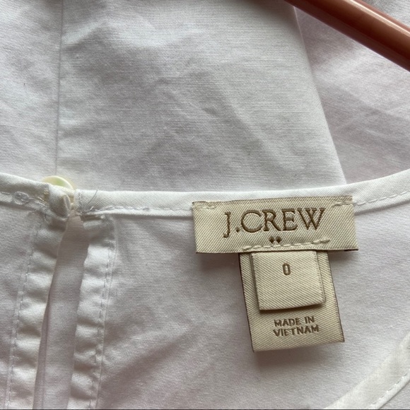 J. Crew Factory Double Ruffle Sleeve Blouse - Picture 6 of 8